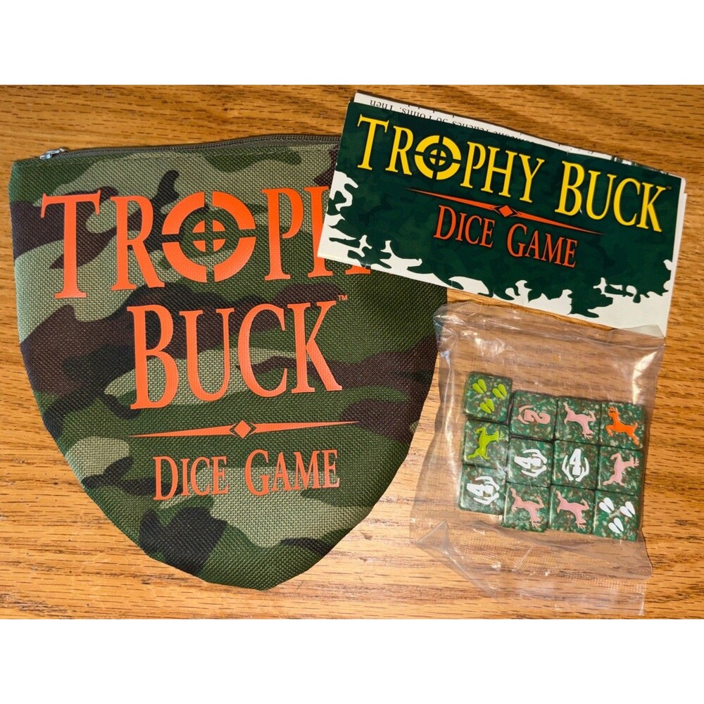 NEW Trophy Buck Dice Game By Steve Jackson Games